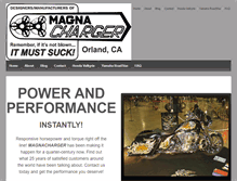 Tablet Screenshot of magnacharger.net